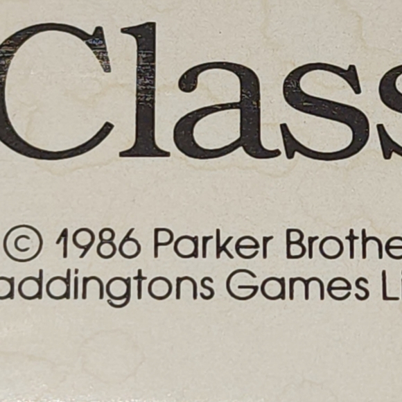 Vintage 1986 Parker Brothers CLUE Classic Detective Board Game With All Pieces - Picture 5 of 14